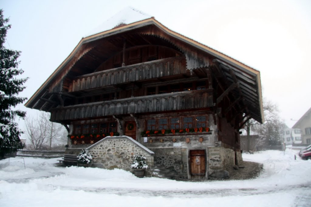 Tafers - Tavel : le musée Singinois en décembre by Charly-G. Arbellay