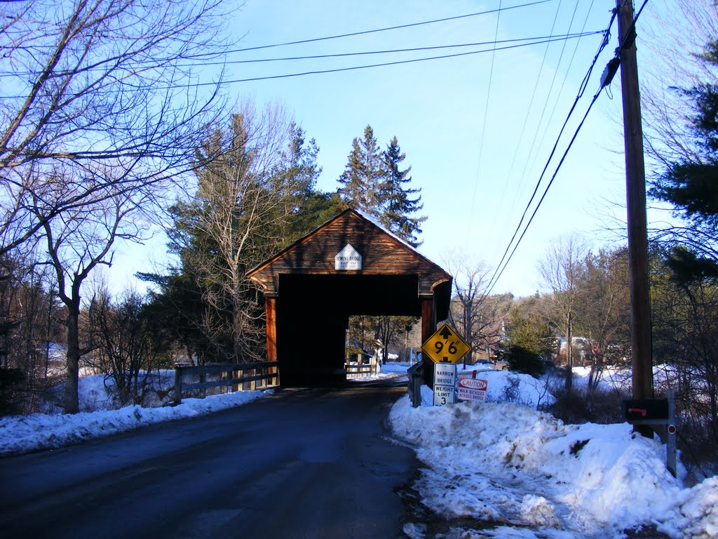 Bradford's covered bridge. by JB The Milker