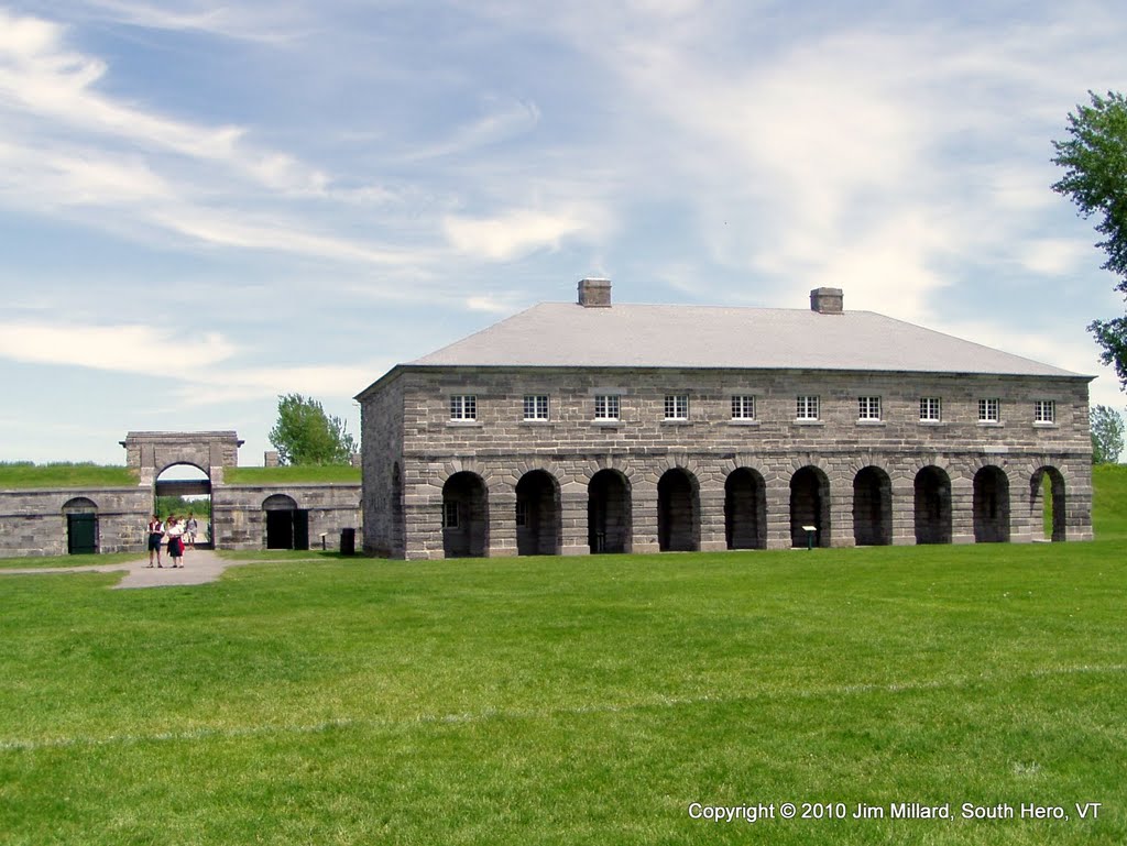 Fort Lennox, Saint-Paul-de-l'Île-aux-Noix by Jim Millard