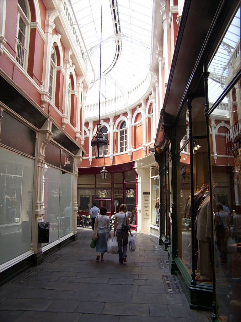 Morgan Arcade, Cardiff Wales by Donald Honeywill