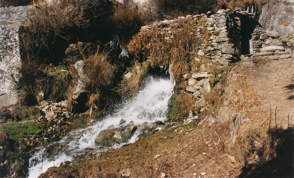 Flour Mill below Namche by snucklepuff