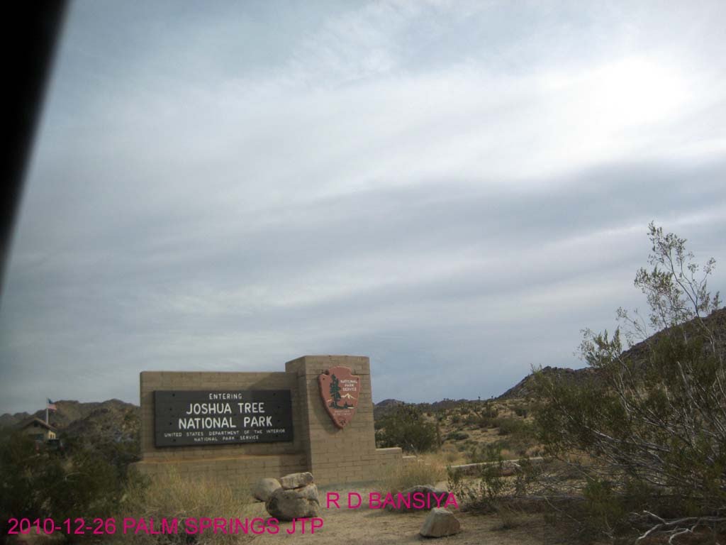 JASHUA TREE NATIONAL PARK ENTRANCE 1 by rdbansiya