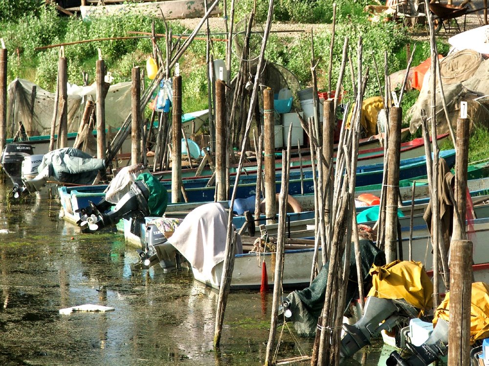 Boats waiting by ianwstokes