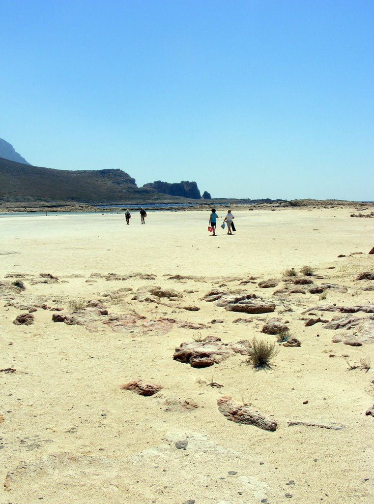 Desert-like landscape, Balos by Daniel Sacota