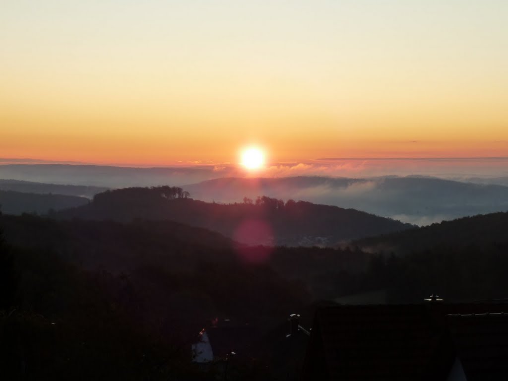 Gaiberg - Blick über das Kraichgau by folkobsession