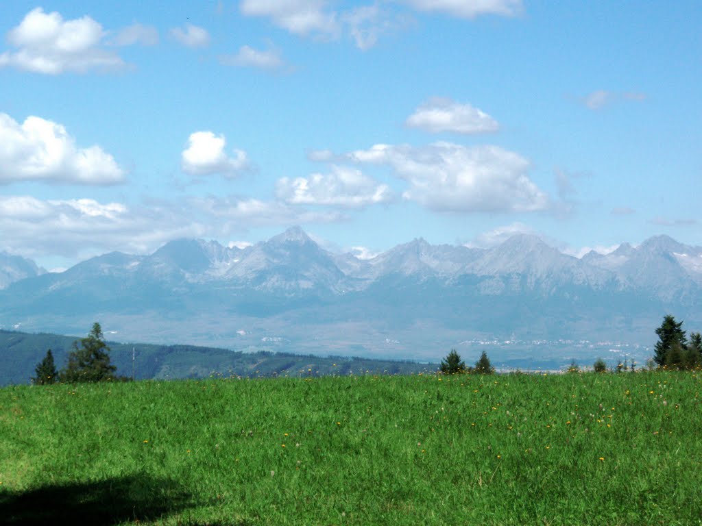 Tatry - výhľad z Kláštoriska v Slovenskom raji I. by Majo 65