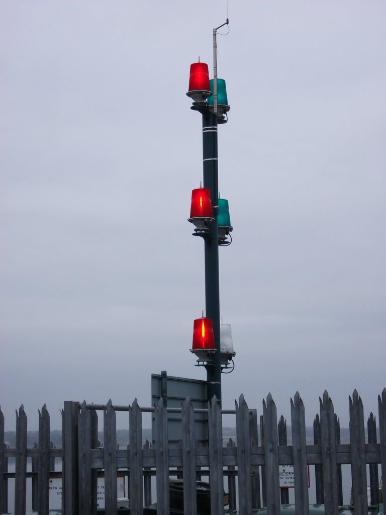 Caernarfon Harbour Lights by Thedutchman