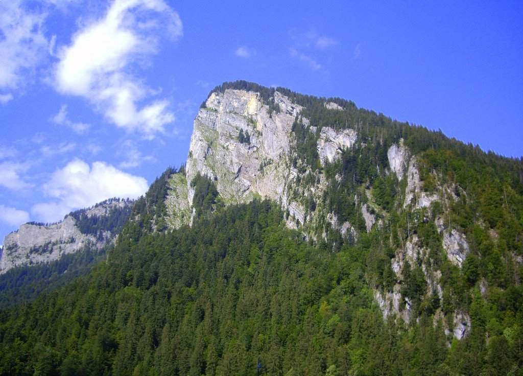 Mittagsfluh 1637m - Au im Bregenzerwald by Anton Ganthaler