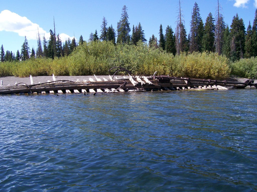 E.C. Waters Steamship Wreck by tehchicken