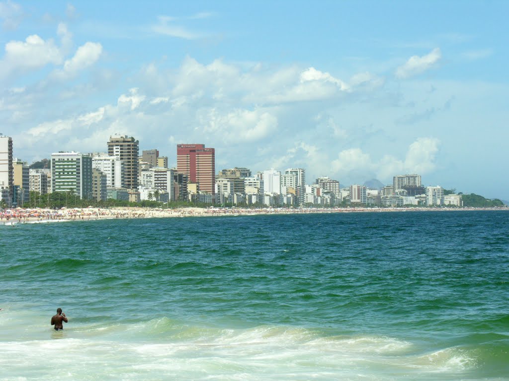 View to Leblon and Ipanema by IPAAT