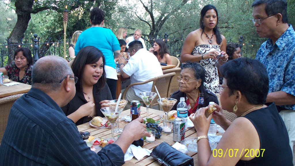 Ronnie and Katrina's get together party dinner, St. Clement Vineyard, CA by Toro430