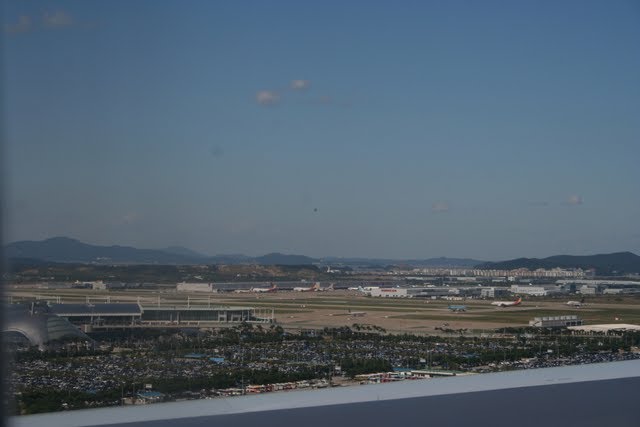 Première vue de la Corée : l'aéroport international de Séoul Incheon by hcl75