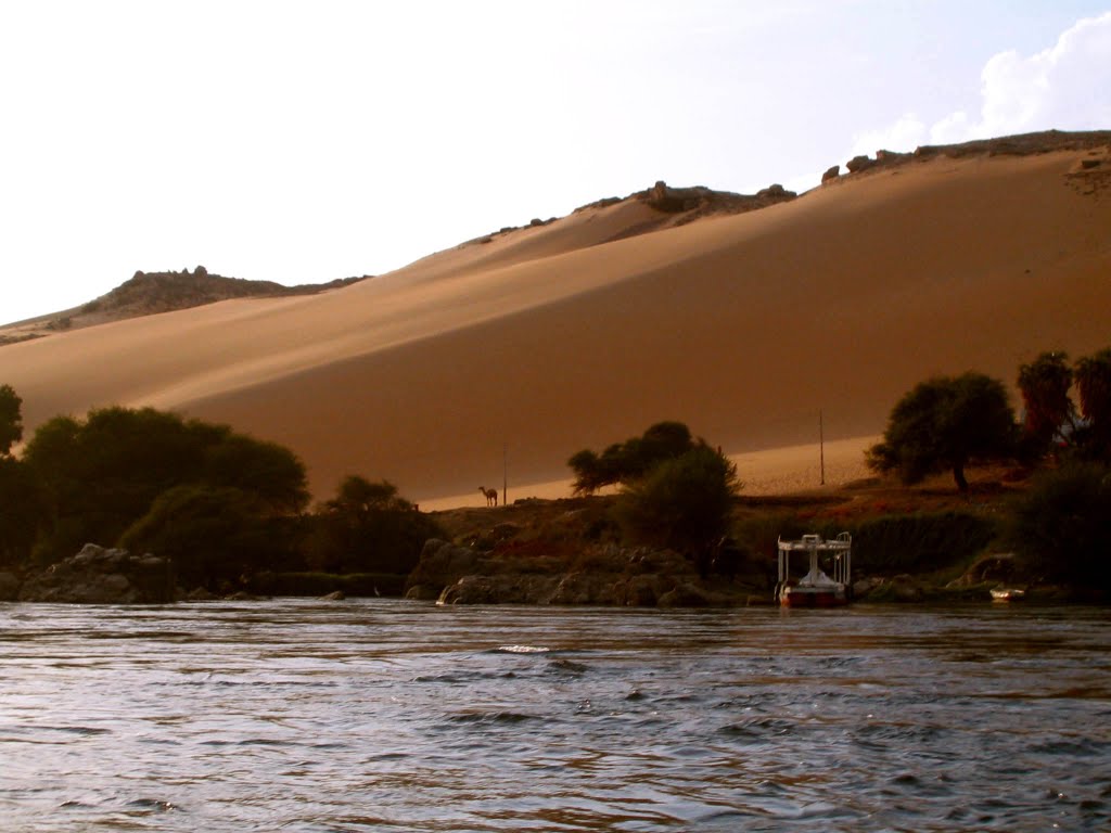 Río Nilo cerca de Asuán, Egipto by Beatriz Abella Villa…