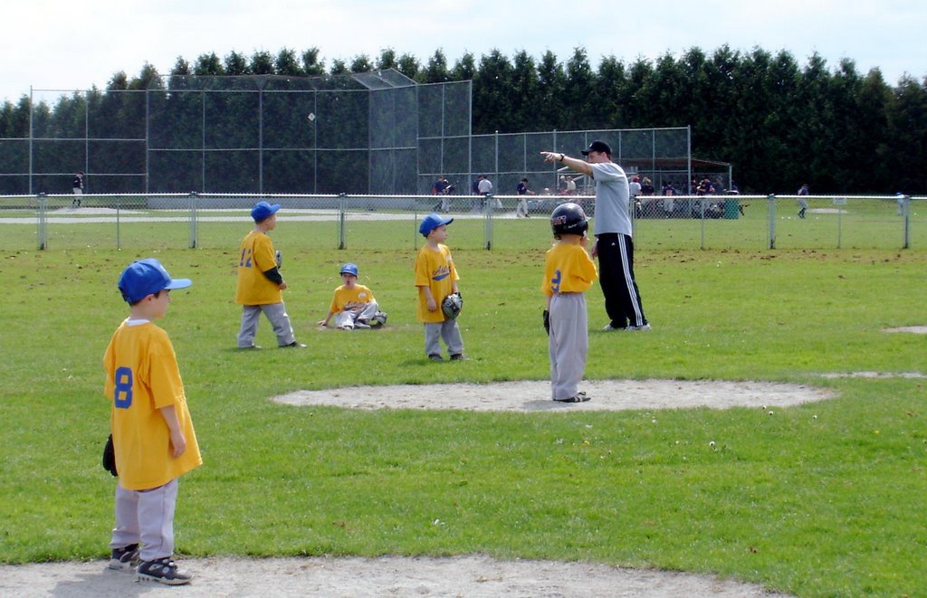 Baseball Field in Langley, BC,  CANADA by uplands