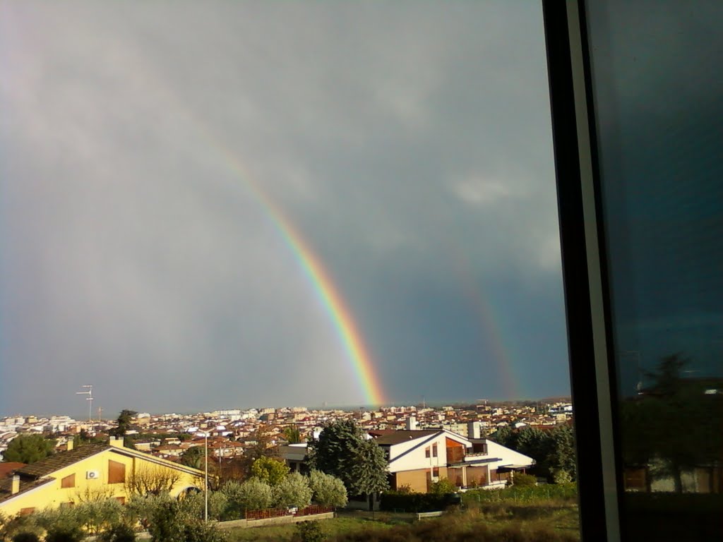 Arcobaleno su Civitanova Marche by de capraris