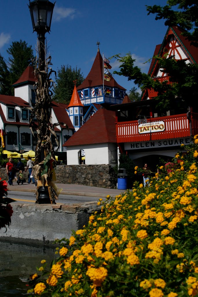 Helen, Georgia Alpine Village Oktoberfest by photoflygirl