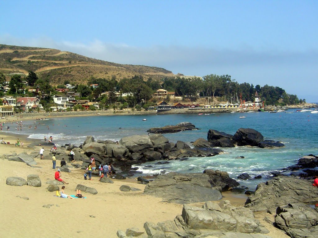 Playa Papudo, Chile by juandcl