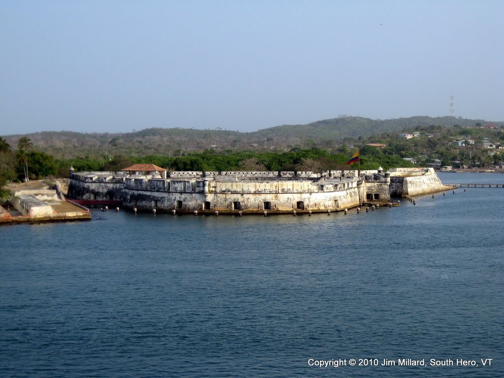 Fort of San Jose de Bocachica, Cartagena, Colombia by Jim Millard