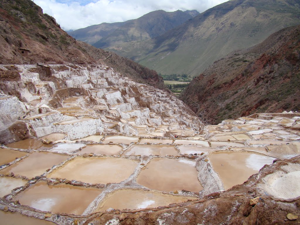 Salinas de Maras, Peru by Flávio Costa