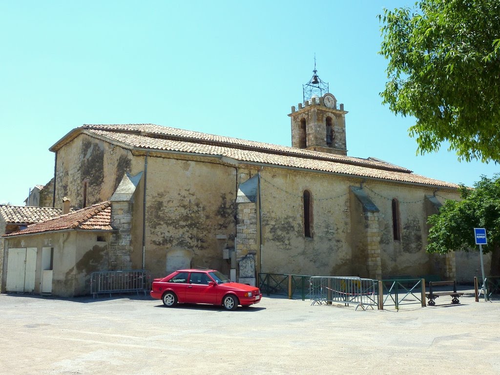 Puimoisson, église St.-Michel, gothique (XVIe. s.) by © Jos Van de Velde