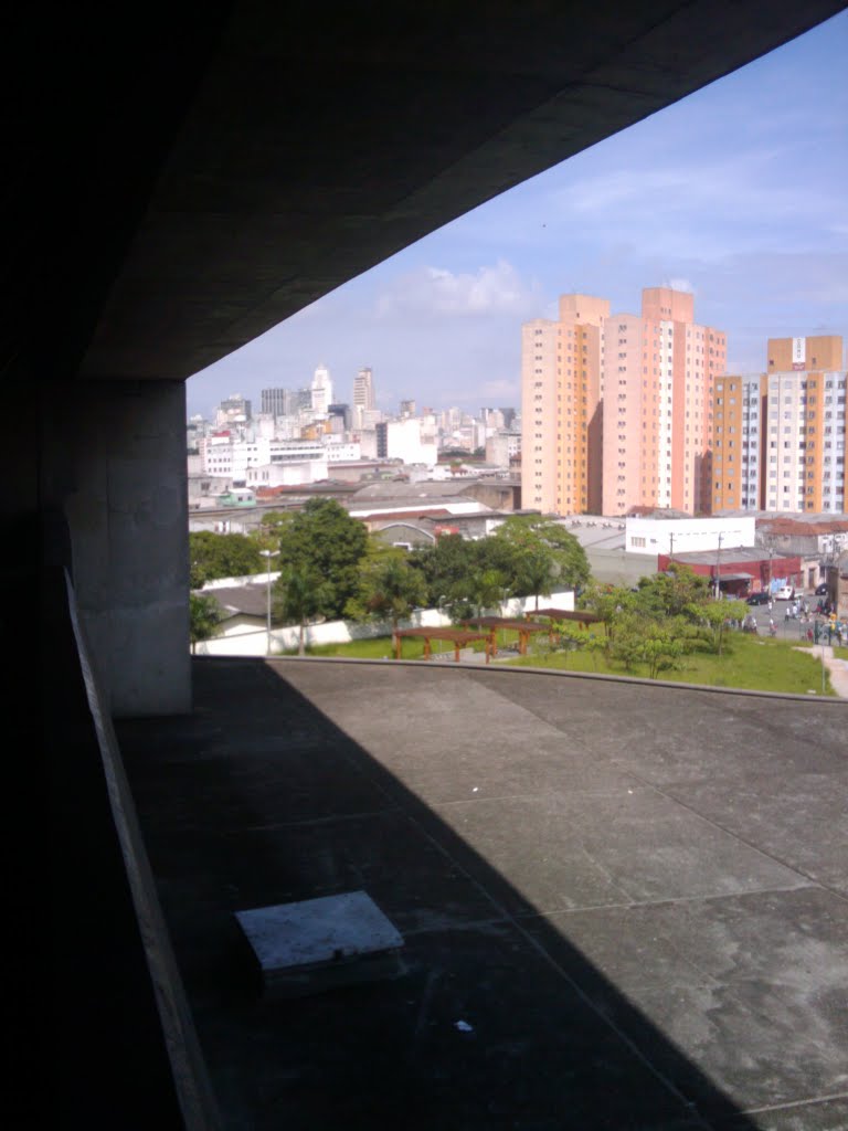 Metrô Brás, Vista do Centro de SP by ericmoraes