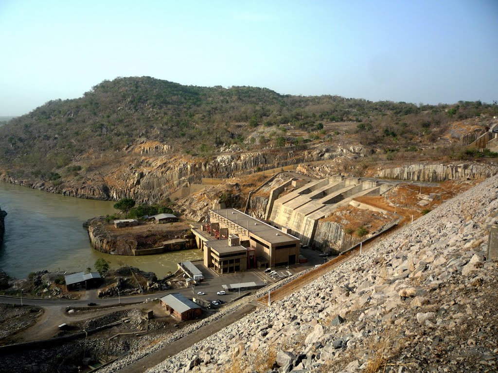 Nigeria Shiroro Hydro-Electric Power Station by Lindlein