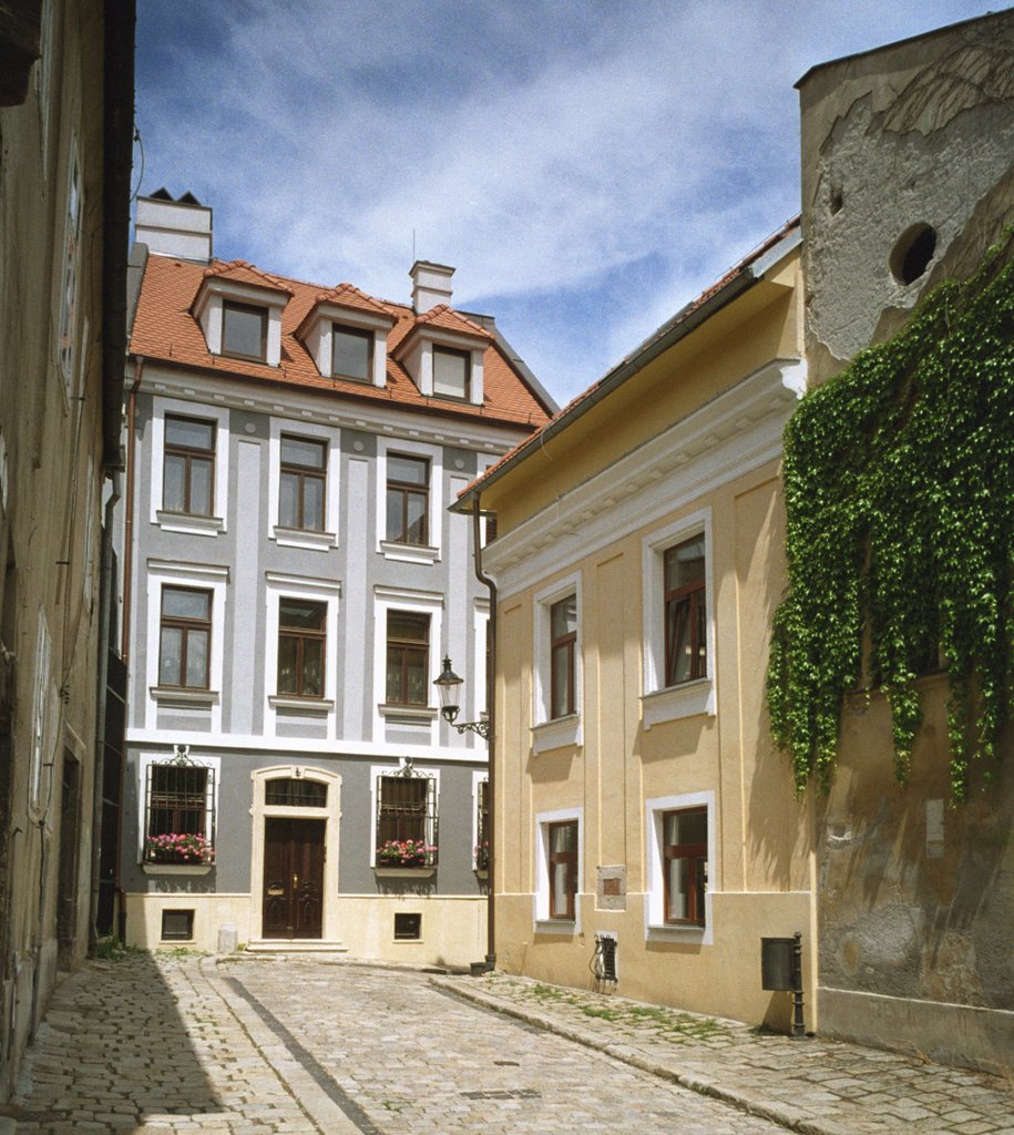 Old Town Back Kapitulska Street Bratislava by Peter Downes