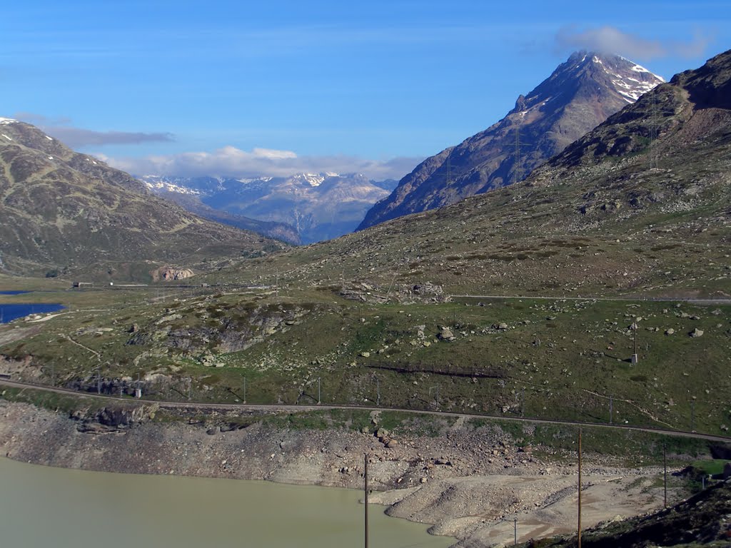 Poschiavo Lago Blanco by Freiherr von Reitzenstein