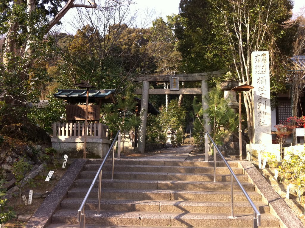 玉列神社 鳥居 by kousei