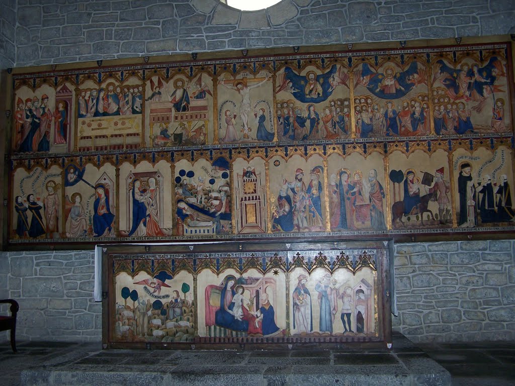 Capilla de la Virgen del Cabello - Retablo by Enrique Ayesta Perojo