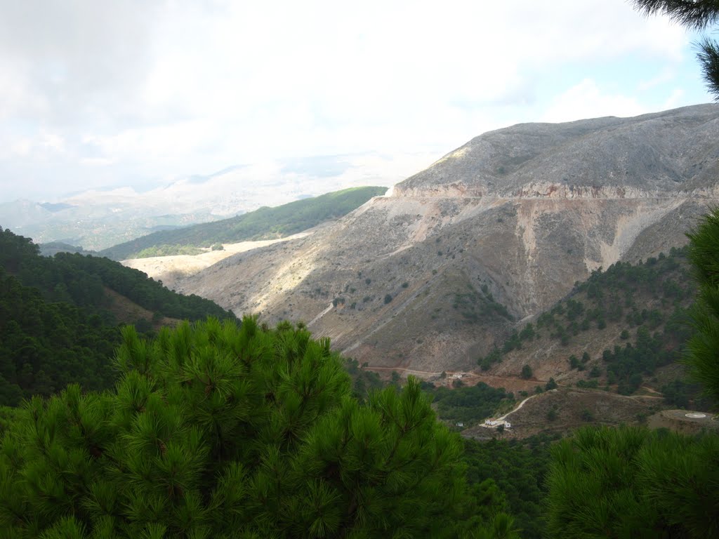 Spain Road A397 to Ronda by Nico Jansen