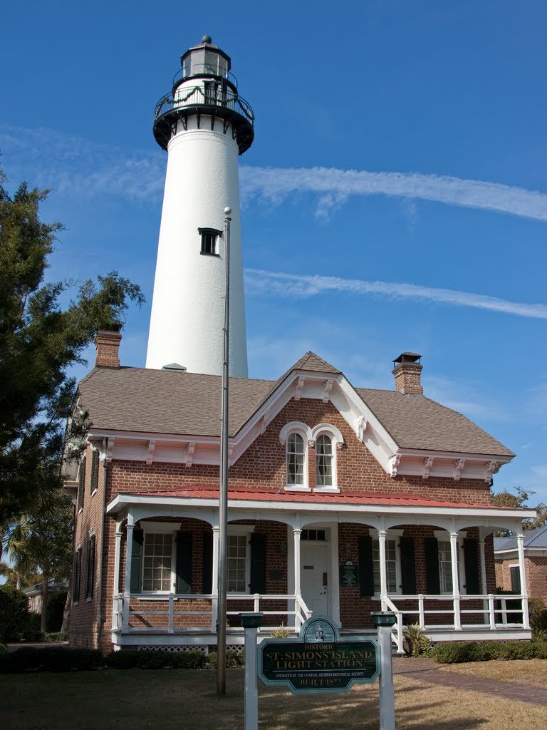 The St.Simons Island Light Station by Charlie Houder