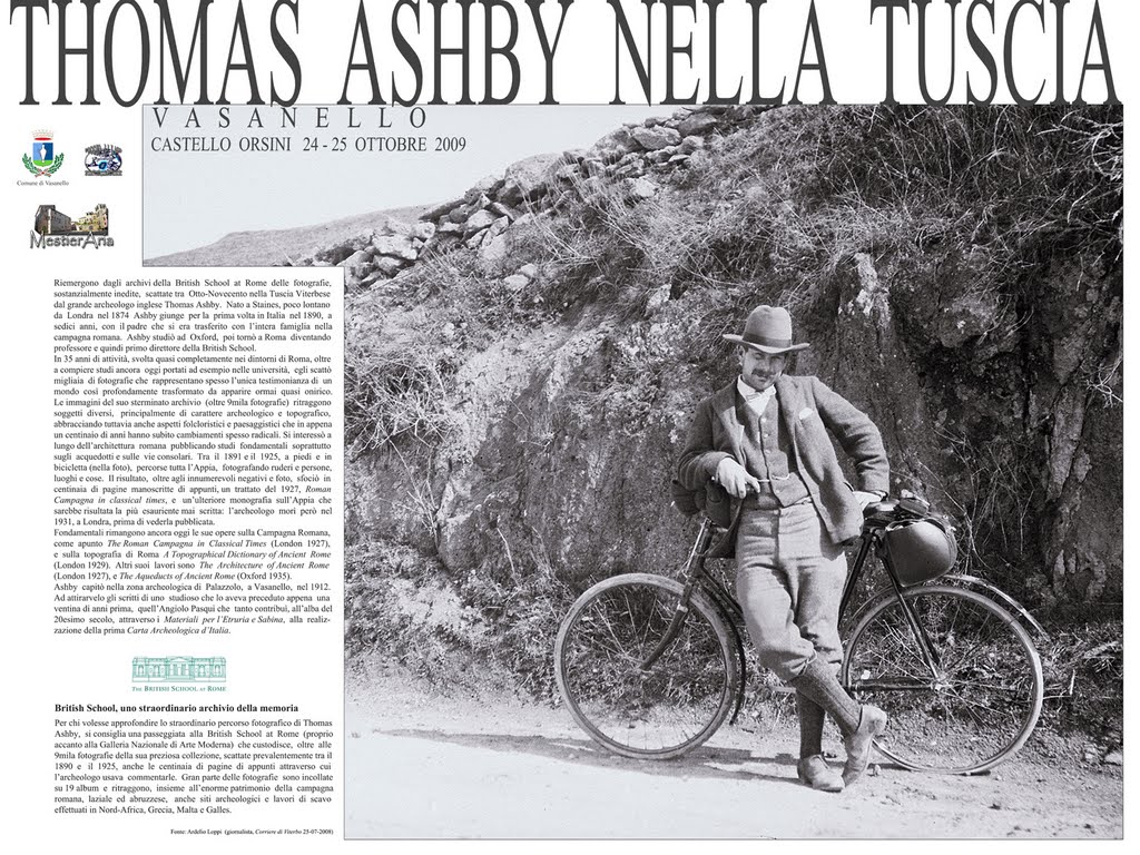 Thomas Ashby nella Tuscia by Ardelio Loppi