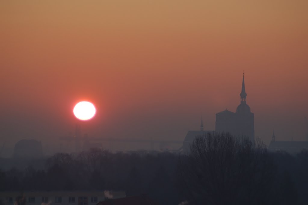 Stralsund am Morgen by sailorgroti