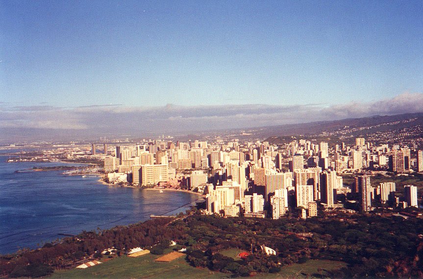 View from Diamond Head by Aknjp