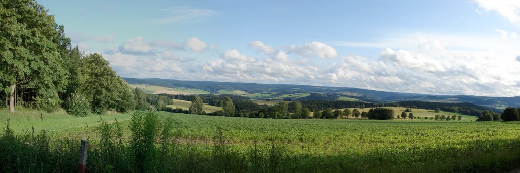 Panorama Blick Erzgebirge by Fantasy-Cat