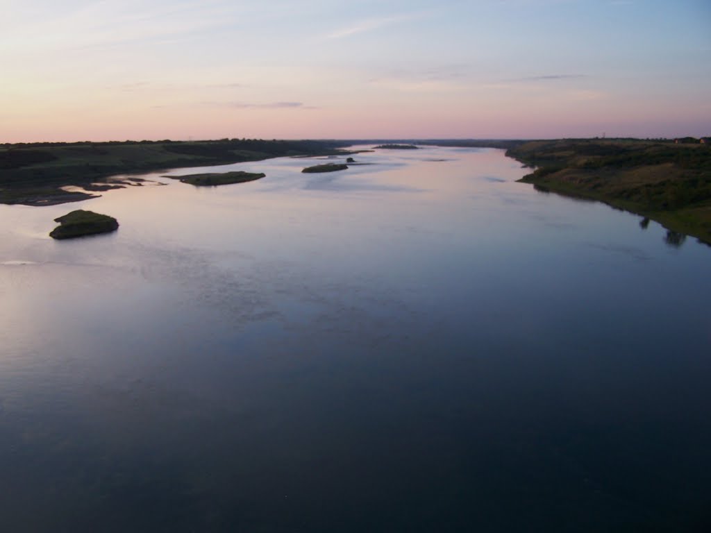 View from SkyTrail Walking Bridge, Outlook SK by The_Black_Bear