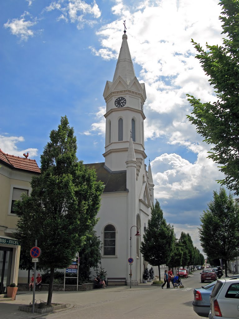 Mörbisch am See, Austria. Christuskirche. by Eivind Friedricksen