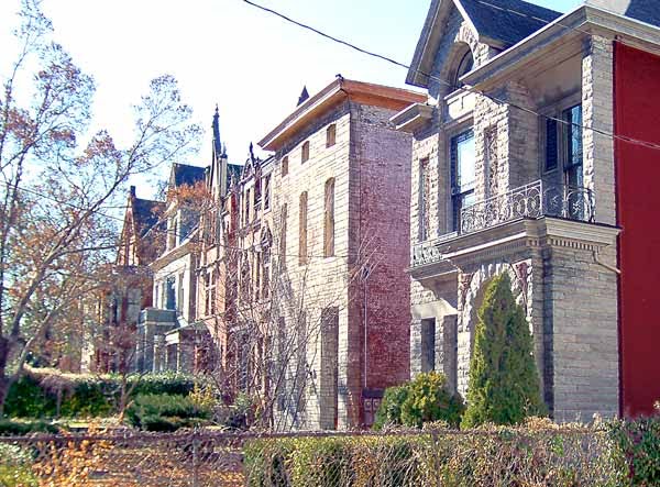 West side 3rd St., 1200 block looking south by Tom Fox