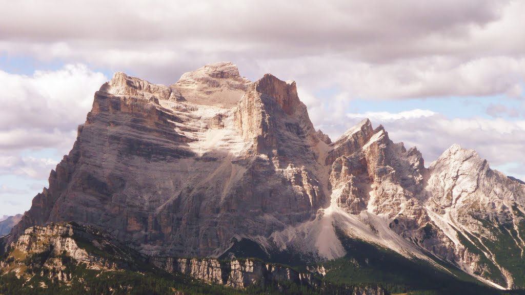 Il Pelmo; 3.163 mt. (dal Monte Rite) by Gianfranco Piva