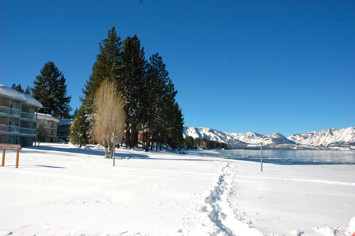 Bijou Beach, Bijou neighborhood, Winter 2010, South Lake Tahoe, CA by Lake Tahoe Real Esta…