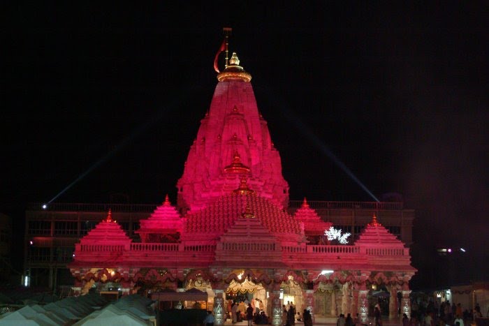 Ambaji Temple in Night 3 by Keyurpatel