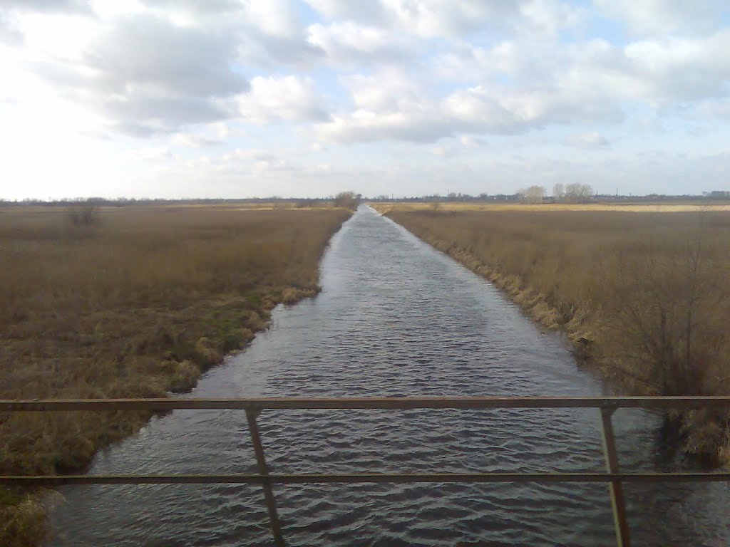 Ner river near Dabie city by Wyksztalciuch