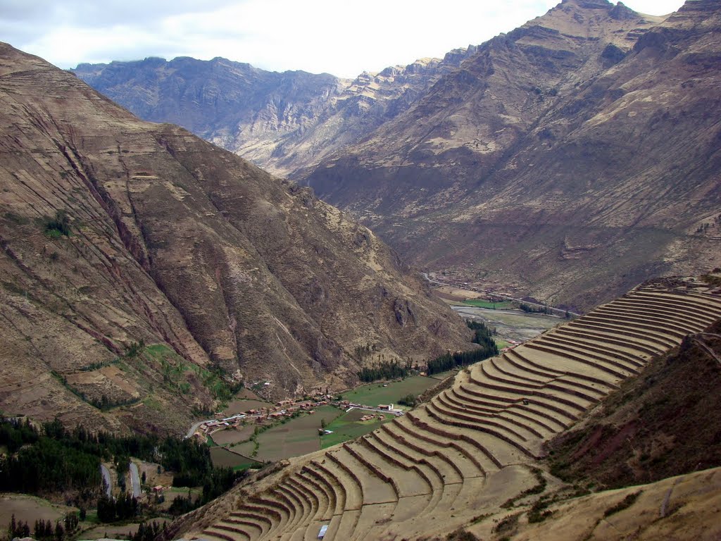 Vallée de l'Urubamba (Valle Sagrado) et les terrasses incas de Pisac (alt 3415 m) by frédéric429