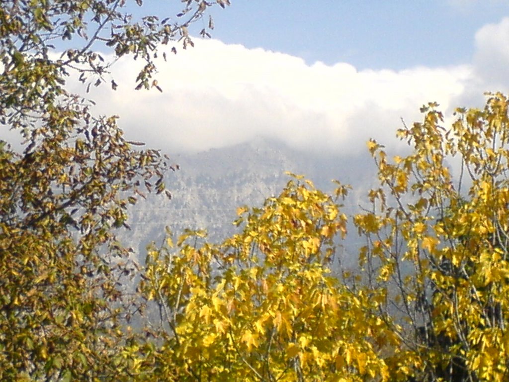 Chelmos mountain covered with clouds by PINKCOBRA