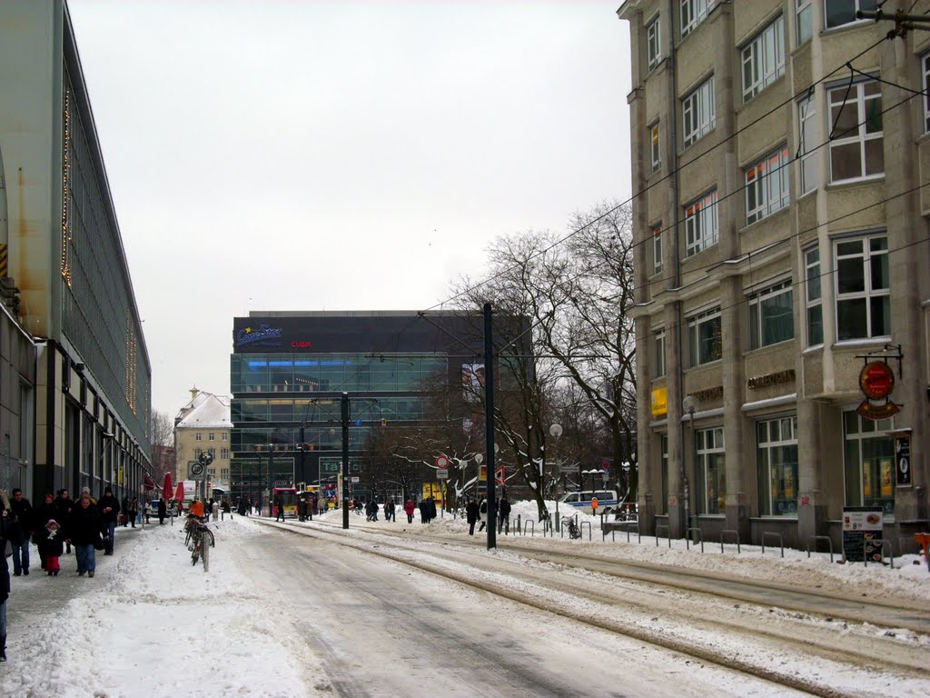 Berlin. Near Alexanderplatz by Mykola Czerjoszyn