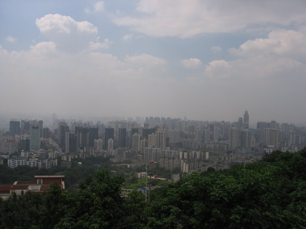 四公里鸟瞰南坪(Birdview of Nanping in SiGongli) by caluin