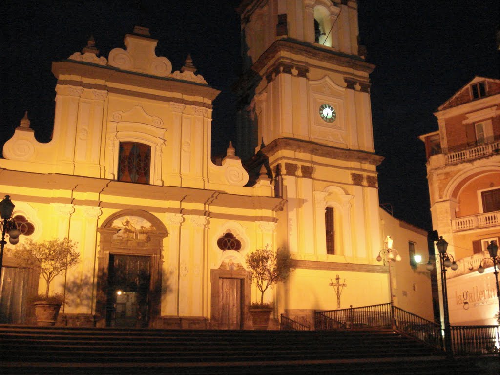 Cathedral at night by sundragon600