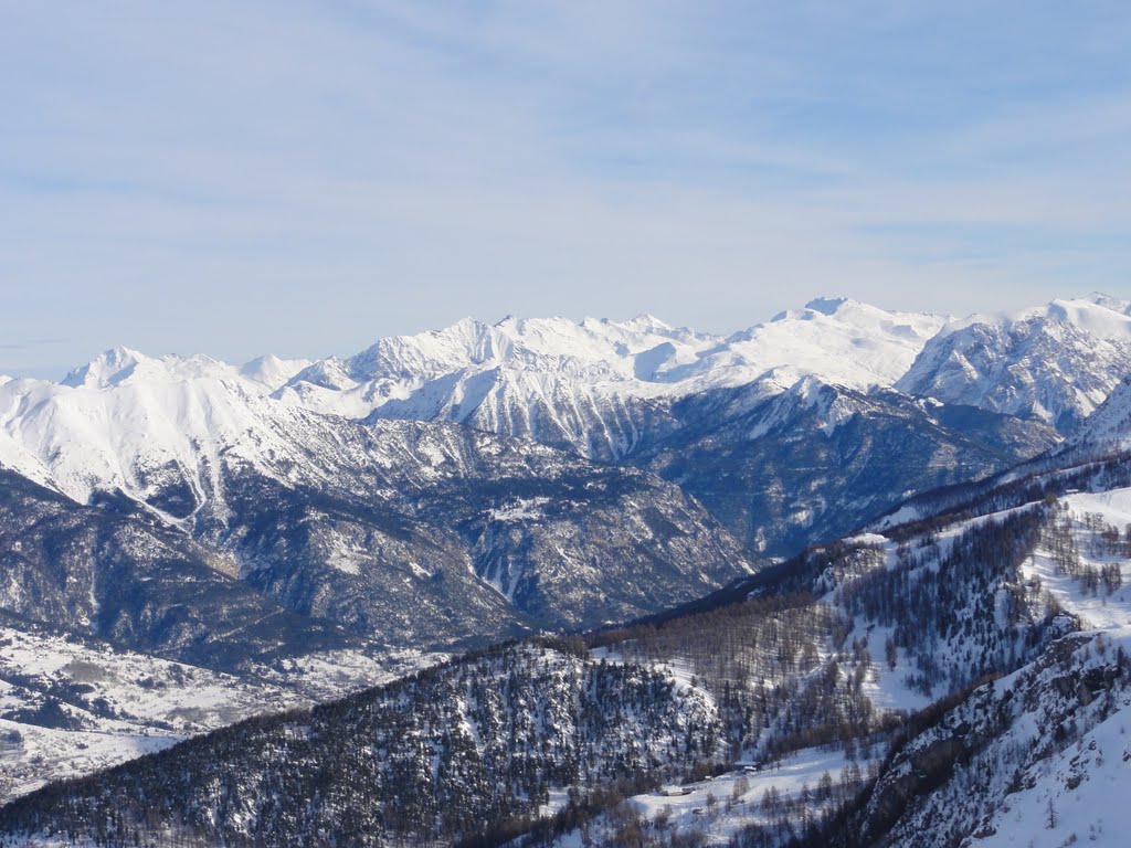 Montagnes vers Briançon by Michael Berardozzi