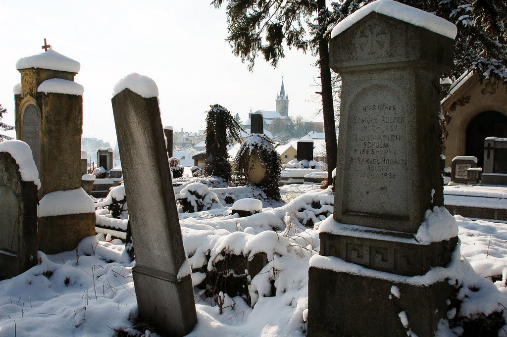 2010 iarna - Cimitirul evanghelic Reghin 6 - Szászok temetője by balazs csaba